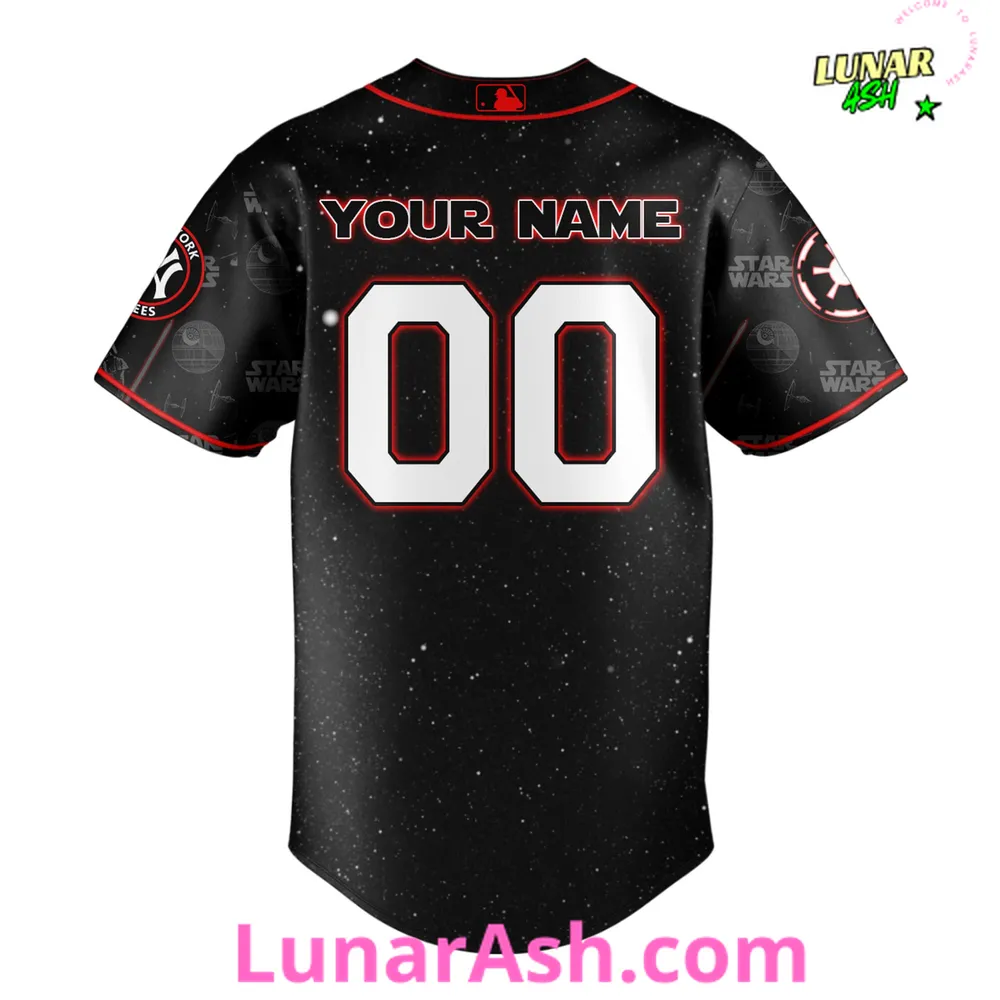 New York Yankees MLB x Star Wars Night 2025 Custom Baseball Jersey New York Yankees MLB x Star Wars Night 2025 Custom Baseball Jersey