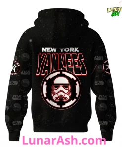 New York Yankees MLB x Star War Night 2025 Hoodie 3