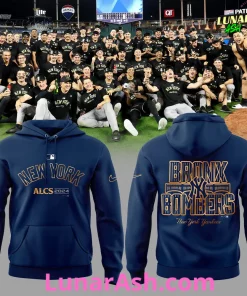 New York Yankees NLCS POUND Bronx Bombers 2024 Hoodie