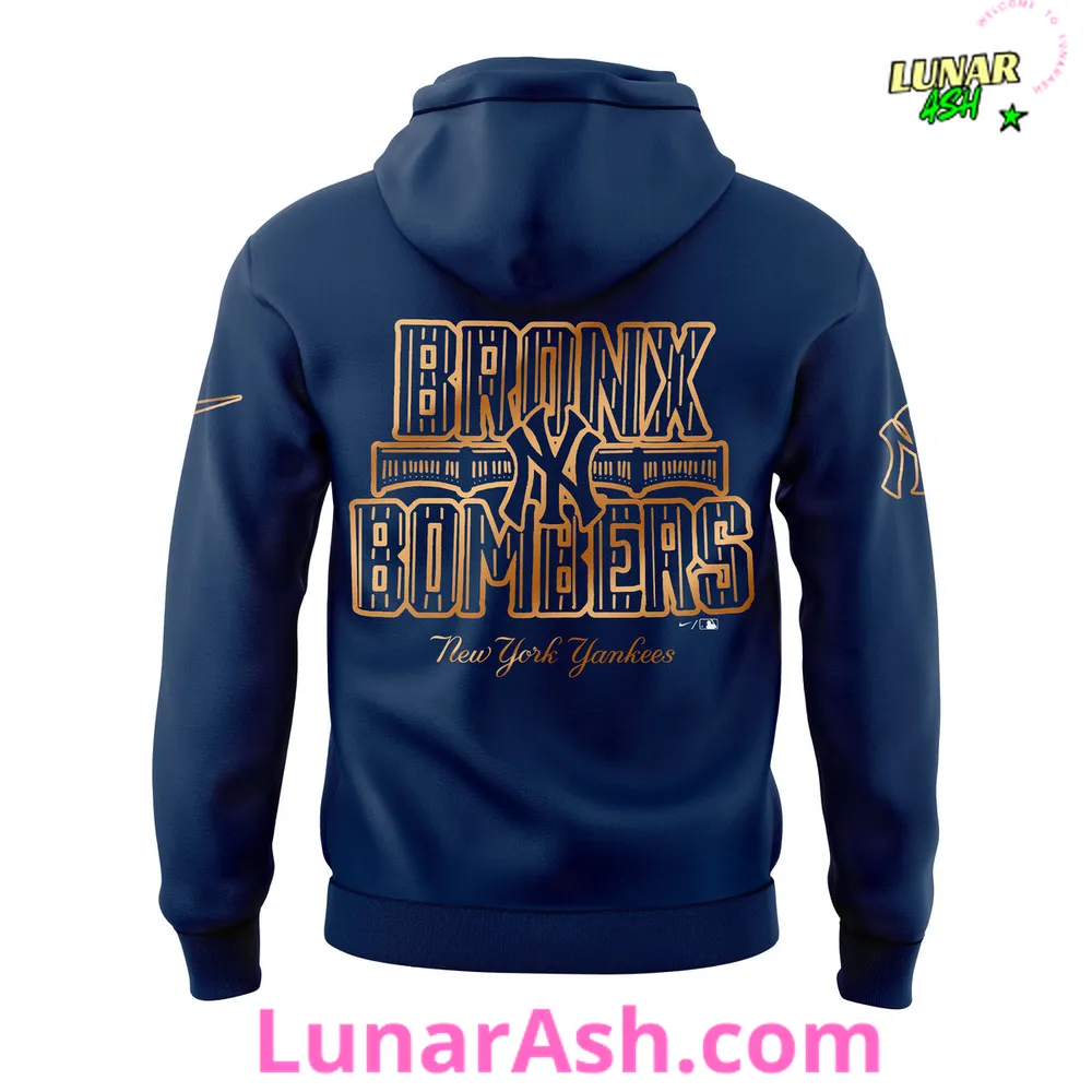 New York Yankees NLCS POUND Bronx Bombers 2024 Hoodie New York Yankees NLCS POUND Bronx Bombers 2024 Hoodie