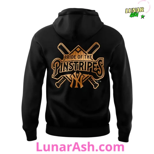 New York Yankees Pride of the Pinstripes 2024 Black Hoodie