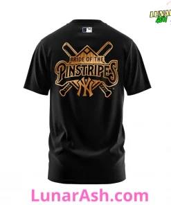 New York Yankees Pride of the Pinstripes 2024 Black T Shirt 3