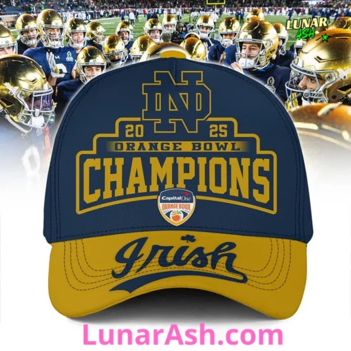 Notre Dame Fighting Irish 2025 Orange Bowl Champions Classic Cap