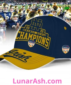 Notre Dame Fighting Irish 2025 Orange Bowl Champions Classic Cap