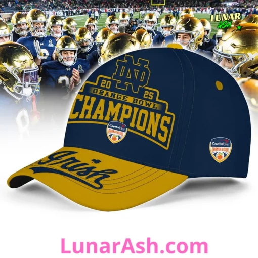 Notre Dame Fighting Irish 2025 Orange Bowl Champions Classic Cap
