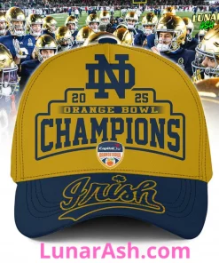 Notre Dame Fighting Irish 2025 Orange Bowl Champions Classic Cap 3