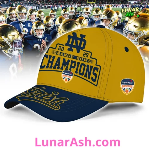 Notre Dame Fighting Irish 2025 Orange Bowl Champions Classic Cap