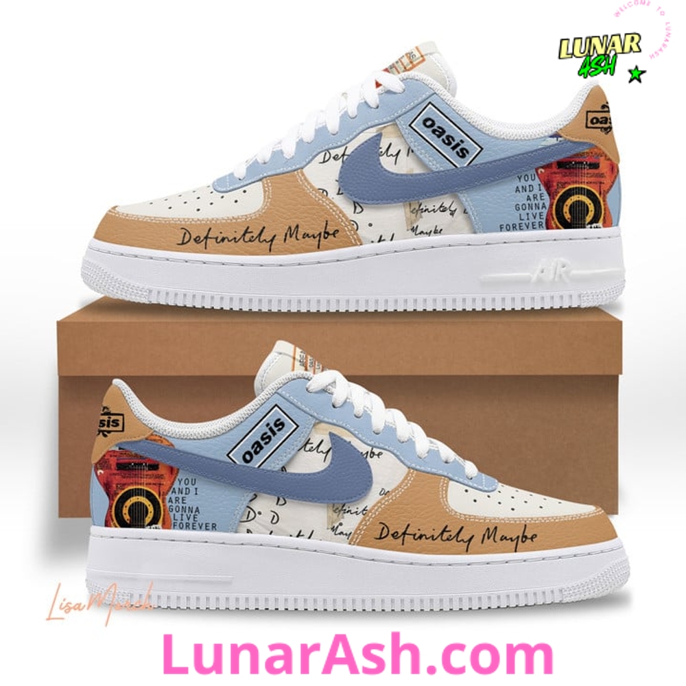 Oasis “Definitely Maybe” Limited Edition Nike Air Force 1 Oasis “Definitely Maybe” Limited Edition Nike Air Force 1