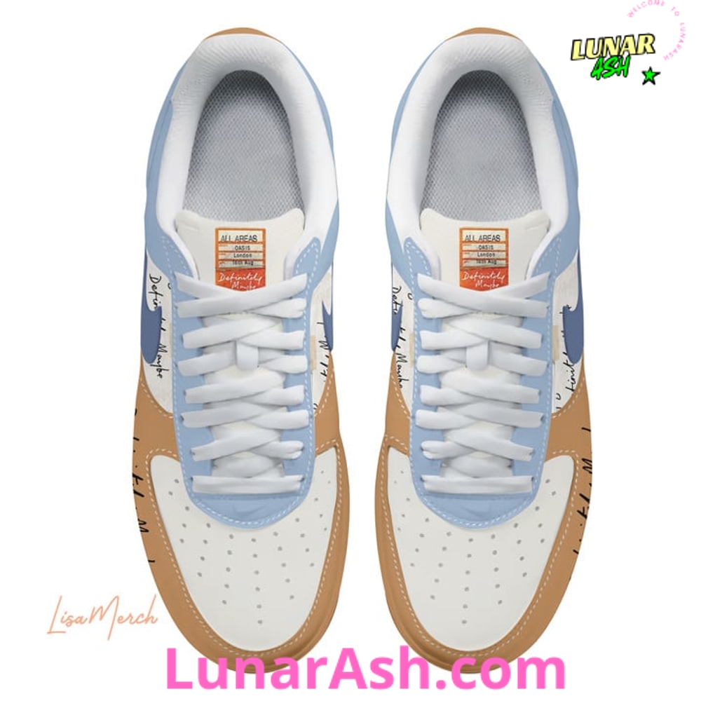 Oasis “Definitely Maybe” Limited Edition Nike Air Force 1 Oasis “Definitely Maybe” Limited Edition Nike Air Force 1