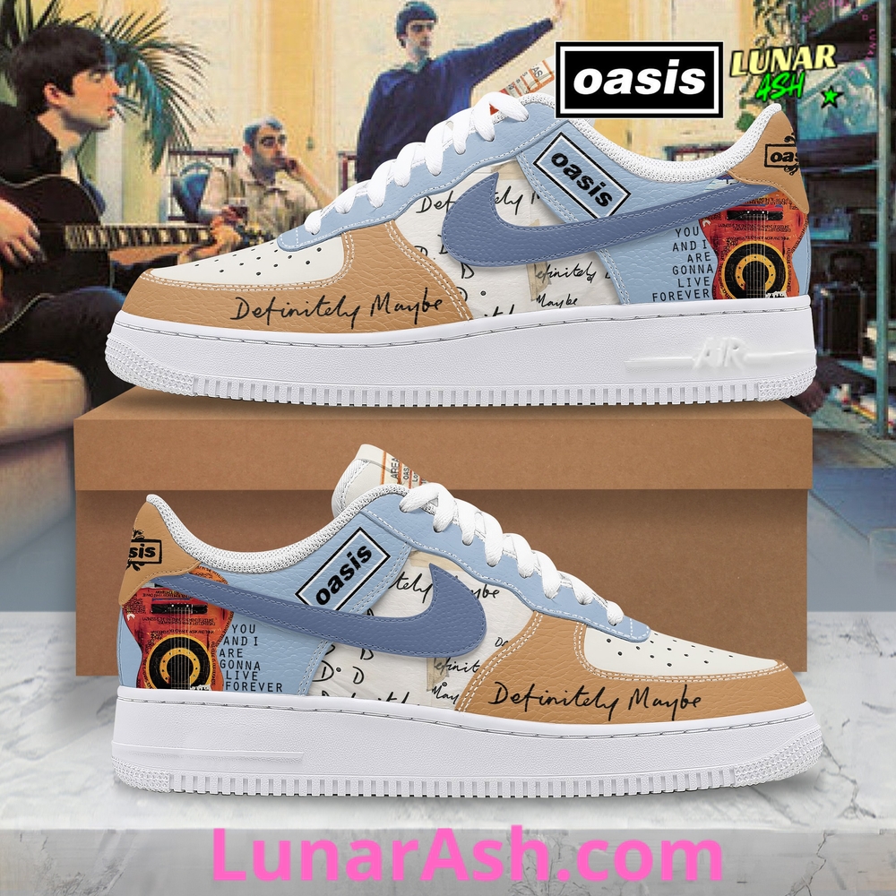 Oasis “Definitely Maybe” Limited Edition Nike Air Force 1 Oasis “Definitely Maybe” Limited Edition Nike Air Force 1