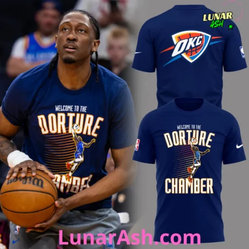 Oklahoma City Thunder “Welcome to the Dorture Chamber” 2025 T-Shirt