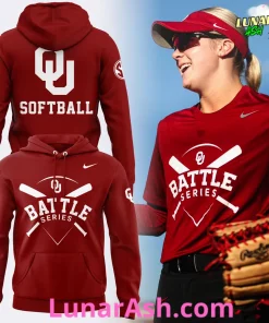 Oklahoma Football Battle Series 2024 Red Hoodie 1