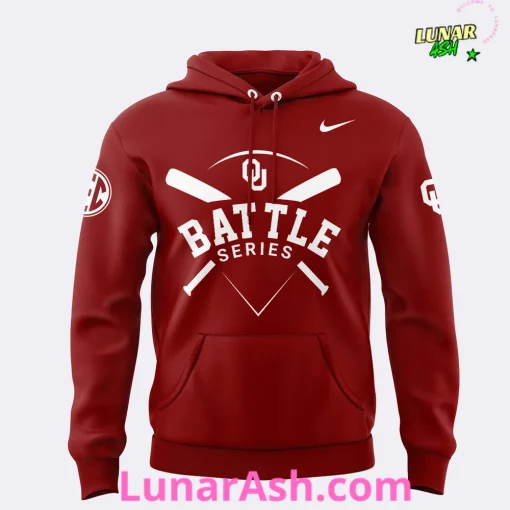 Oklahoma Football Battle Series 2024 Red Hoodie