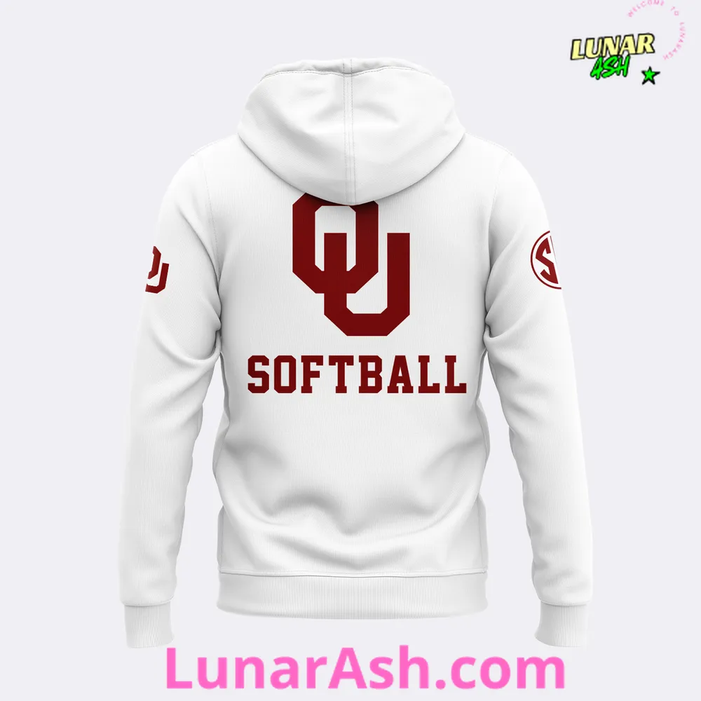 Oklahoma Football Battle Series 2024 White Hoodie Oklahoma Football Battle Series 2024 White Hoodie