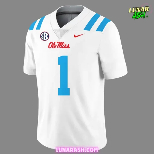 Ole Miss New White 2024 Football Jersey