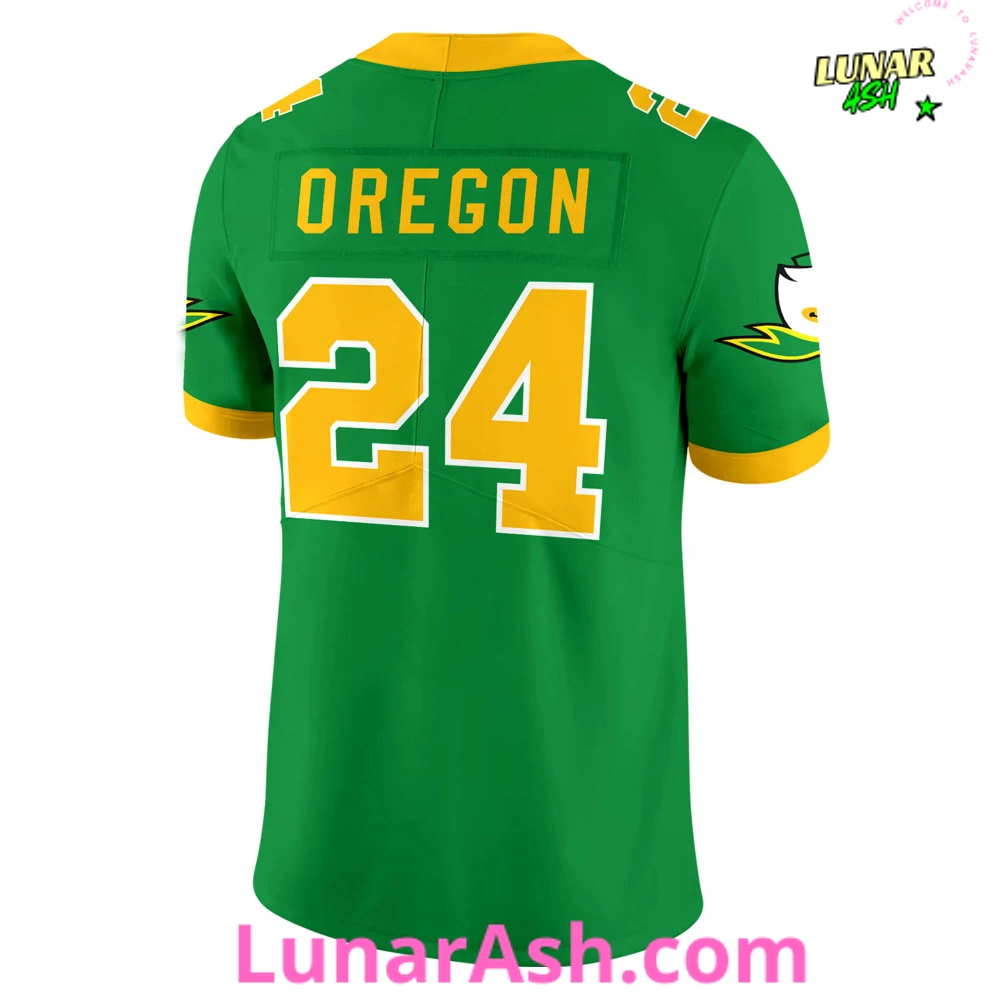 Oregon Ducks Big 10 Green Limited Edition Football Jersey Oregon Ducks Big 10 Green Limited Edition Football Jersey