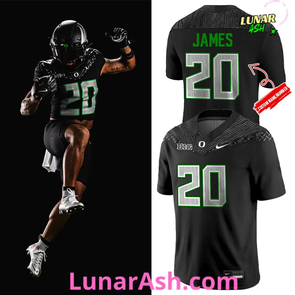 Oregon Ducks Disrupt The Darkness 2024 Football Jersey Oregon Ducks Disrupt The Darkness 2024 Football Jersey