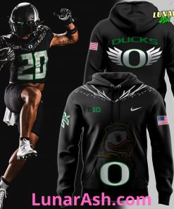 Oregon Ducks Disrupt The Darkness 2024 Limited Edition Hoodie
