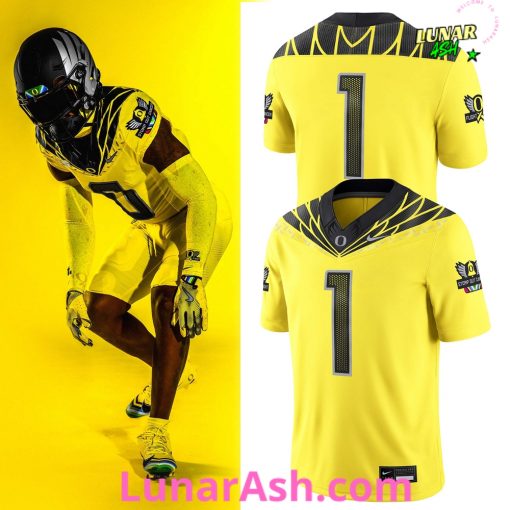 Oregon Ducks Stomp Out Cancer 2024 Limited Edition Football Jersey