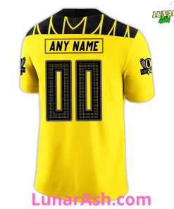 Oregon Ducks x Stomp Out Cancer 2024 Custom Football Jersey 3