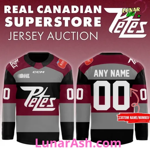 Peterborough Petes Superstore Special Edition Hockey Jersey
