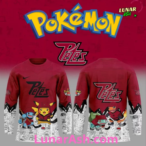 Peterborough Petes x Pokémon Special Hockey Jersey