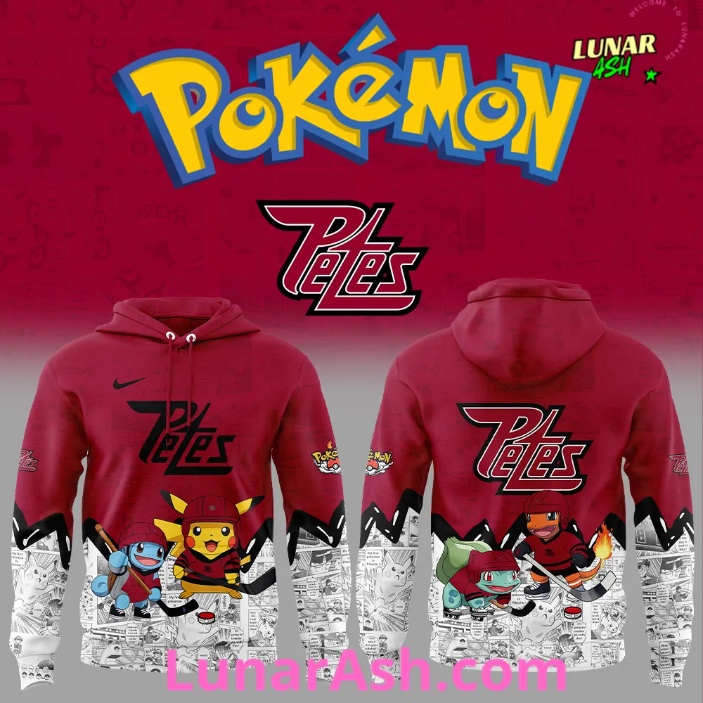 Peterborough Petes x Pokémon Special Hoodie Peterborough Petes x Pokémon Special Hoodie