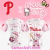 San Diego Padres Cute Hello Kitty Baseball Jersey