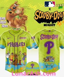 Philadelphia Phillies MLB x Scooby-Doo Night Baseball Jersey