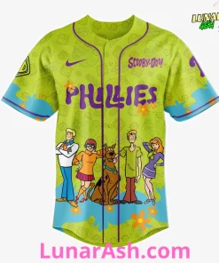 Philadelphia Phillies MLB x Scooby-Doo Night Baseball Jersey