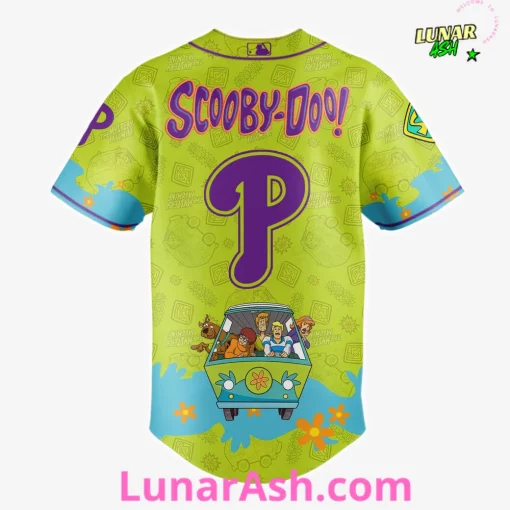 Philadelphia Phillies MLB x Scooby-Doo Night Baseball Jersey