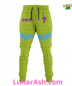 Philadelphia Phillies MLB x Scooby Doo Night Hoodie Set 3