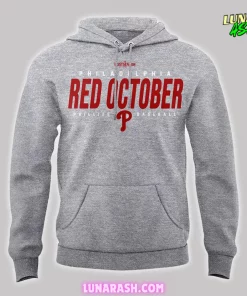 Philadelphia Phillies Red October 2024 Hoodie