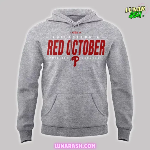 Philadelphia Phillies Red October 2024 Hoodie
