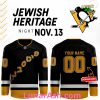 Pittsburgh Penguins Jewish Heritage Night Limited Hockey Jersey