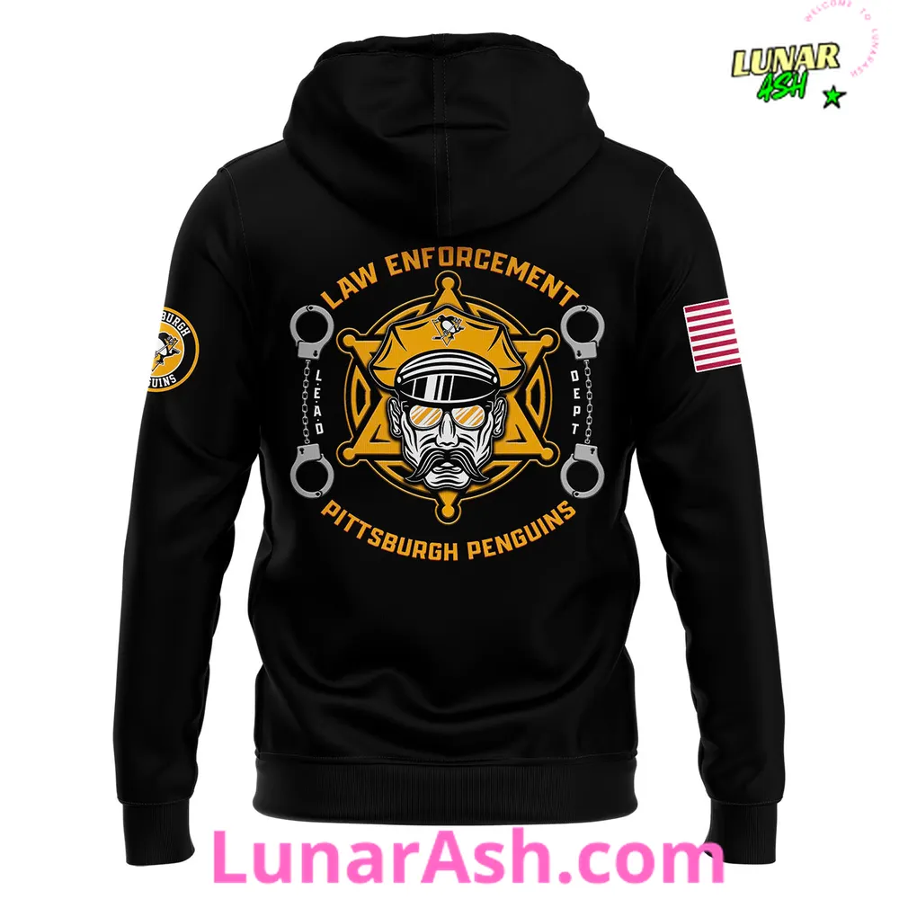 Pittsburgh Penguins Law Enforcement Appreciation Day Pullover Hoodie Pittsburgh Penguins Law Enforcement Appreciation Day Pullover Hoodie