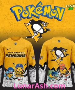 Pittsburgh Penguins x Pokémon Special Hockey Jersey