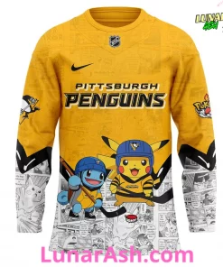 Pittsburgh Penguins x Pokémon Special Hockey Jersey