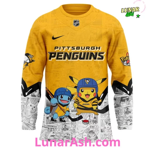 Pittsburgh Penguins x Pokémon Special Hockey Jersey