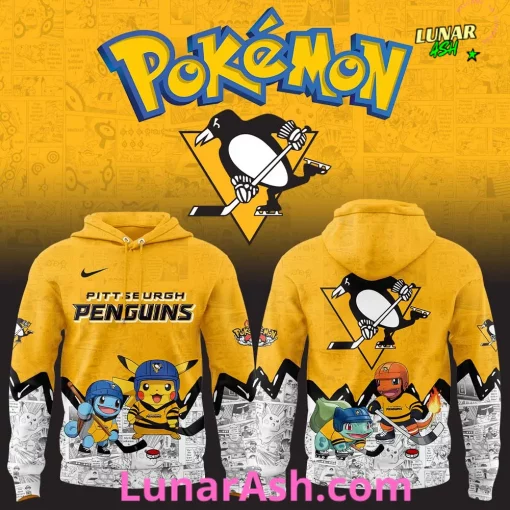 Pittsburgh Penguins x Pokémon Special Hoodie