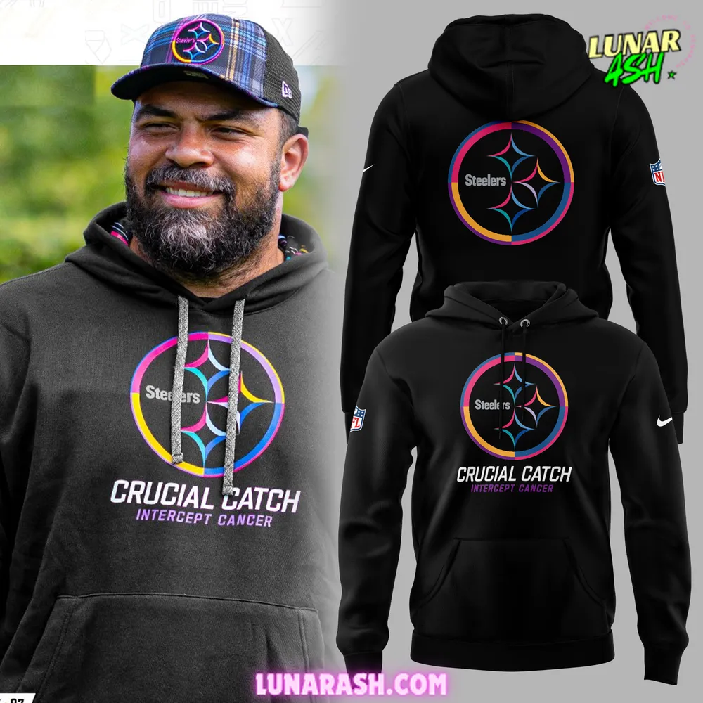 Pittsburgh Steelers Crucial Catch Intercept Cancer 2024 Hoodie Pittsburgh Steelers Crucial Catch Intercept Cancer 2024 Hoodie