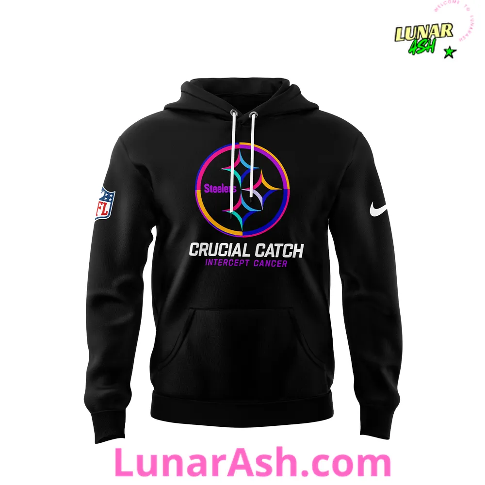 Pittsburgh Steelers NFL Crucial Catch Intercept Cancer 2024 Hoodie Pittsburgh Steelers NFL Crucial Catch Intercept Cancer 2024 Hoodie