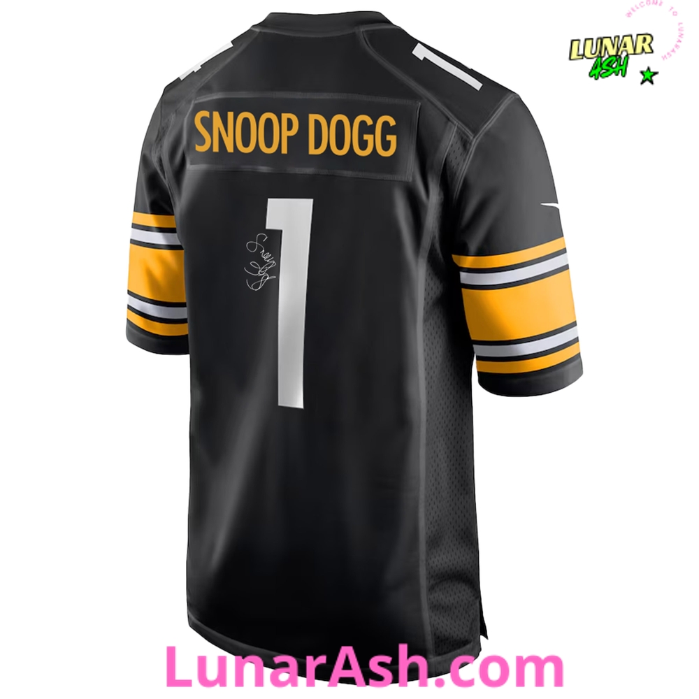 Pittsburgh Steelers Snoop Dogg Limited Edition Football Jersey Pittsburgh Steelers Snoop Dogg Limited Edition Football Jersey