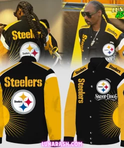Pittsburgh Steelers x Snoop Dogg 2024 Baseball Jacket