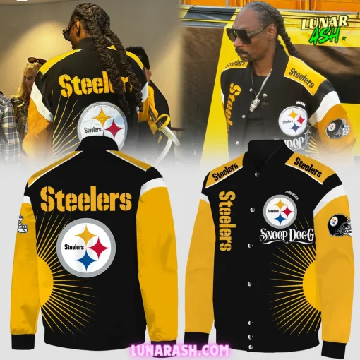 Pittsburgh Steelers x Snoop Dogg 2024 Baseball Jacket
