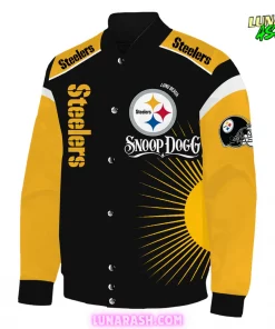 Pittsburgh Steelers x Snoop Dogg 2024 Baseball Jacket