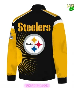 Pittsburgh Steelers x Snoop Dogg 2024 Baseball Jacket 3