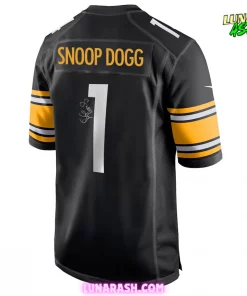 Pittsburgh Steelers x Snoop Dogg 2024 Hockey Jersey 3