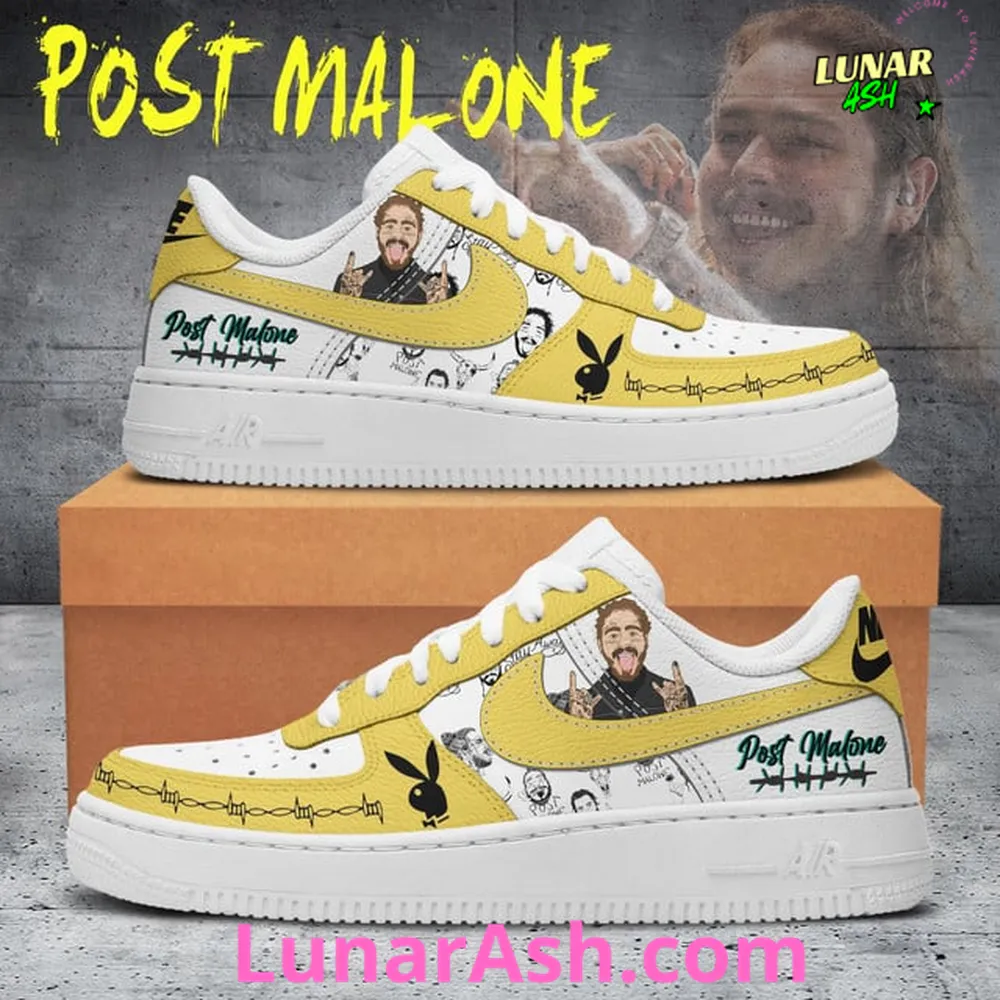 Post Malone Playboy Bunny Nike Air Force 1 Post Malone Playboy Bunny Nike Air Force 1
