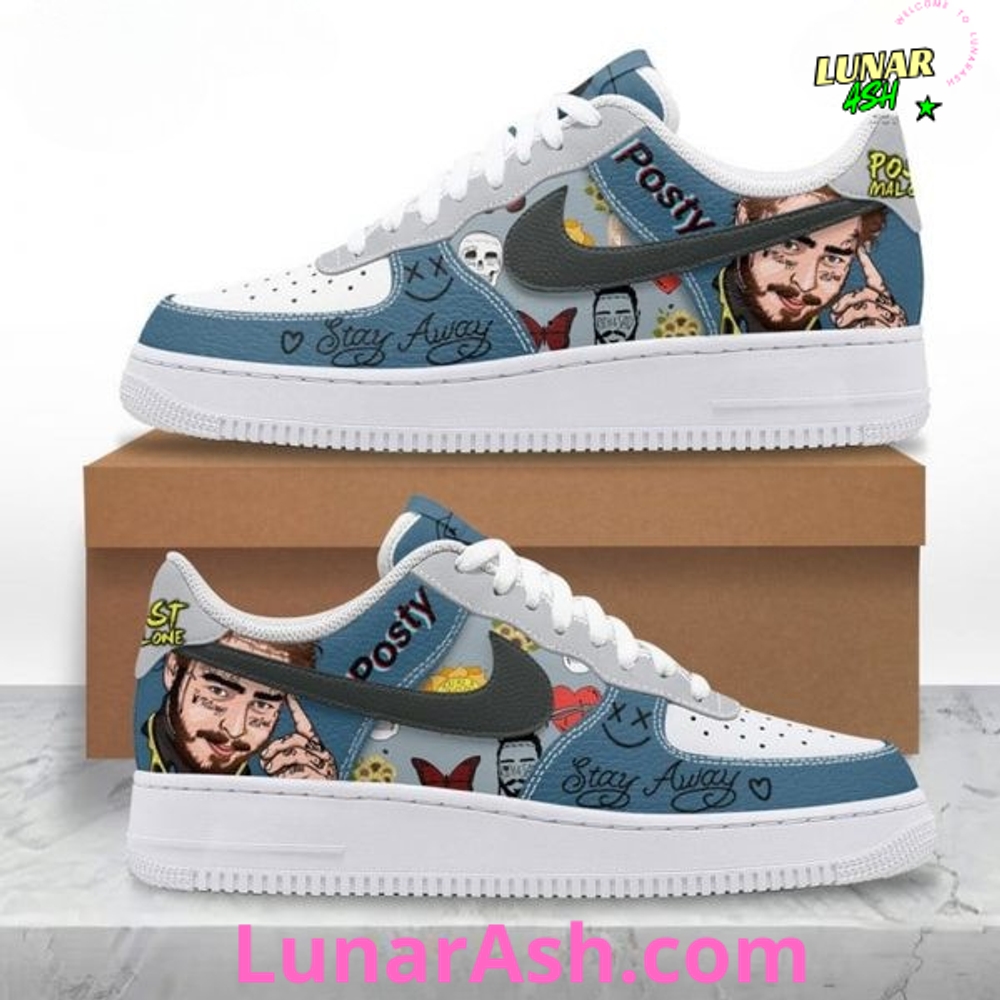 Post Malone Stay Away Limited Edition Nike Air Force 1 Post Malone Stay Away Limited Edition Nike Air Force 1